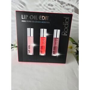 Rodial Lip Oil Trio 4ml Each.